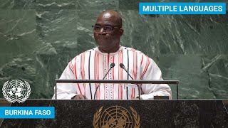 🇧🇫 Burkina Faso  Minister of State Addresses United Nations General Debate 78th Session  FR ⚙️ [upl. by Reppiks]