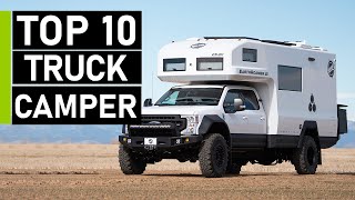 Top 10 Amazing Truck Camper for OffRoad Adventure [upl. by Haropizt]