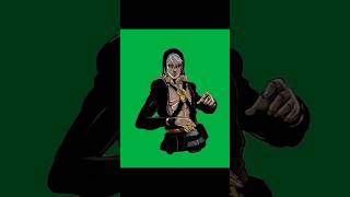 Risotto Nero green screen manga colored jojosbizzareadventuremangaanimationforedit [upl. by Reiner]