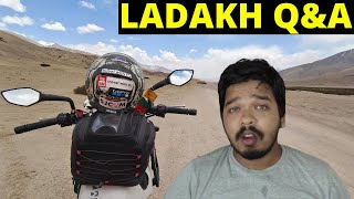 My Ladakh QampA  My Ladakh bike trip full experience  travel with PJ 2023 Ladakh ride kaise kare [upl. by Elfrida]