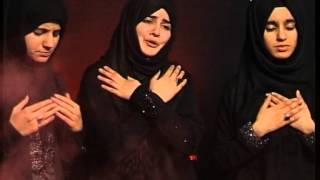 2013  MERA NAAM HAI SAKINA NEW NOHA HASHIM SISTERS [upl. by Oirretna]