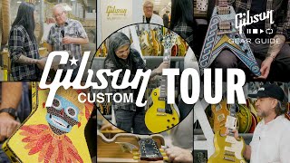 Gibson Custom Shop Tour  Meet The People Who Made YOUR Guitar [upl. by Llerehc]