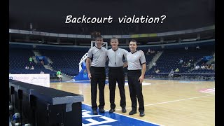 Backcourt violation  Situation No 338 [upl. by Nirtiac]