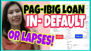 PAGIBIG LOAN INDEFAULT OR LAPSES NA TINATAWAG SA PAGIBIG FUND aware ka dapat ditolizielestoy [upl. by Anelahs]