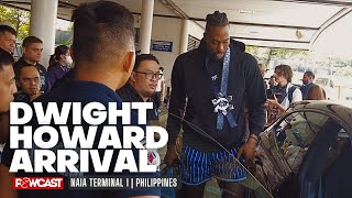 Dwight Howard arrival in Manila 2024 [upl. by Aniri777]