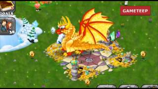 How to breed Gold Dragon 100 Real DragonVale [upl. by Harrad]