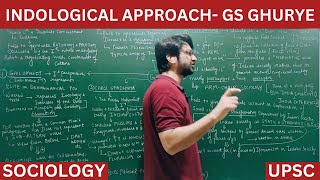 Lec 01 Introduction to Indian Sociology  Indology GS Ghurye sociology upsc net jrf indology [upl. by Ellehciram]