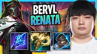 LEARN HOW TO PLAY RENATA SUPPORT LIKE A PRO  DRX Beryl Plays Renata Support vs Rell Season 2023 [upl. by Buerger]