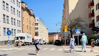 Stockholm Walks Fridhemsgatan all the way Street by Street in the Swedish capital [upl. by Varney]