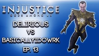 Injustice Gods Among Us ep 13 H2O Delirious Vs Basicallyidowrk [upl. by Liahkim651]