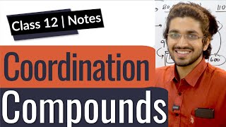 Coordination Compounds  Class 12 Board Exam Notes [upl. by Grinnell829]