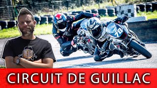 Le CIRCUIT DE GUILLAC moto karting roulages libres [upl. by Slerahc]