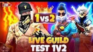 🔥🔥FREE FIRE DENGER SIGMA GUILD TEST 1V2🙀😲 [upl. by Ashlee]