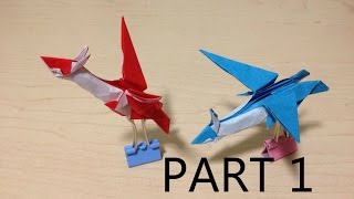 Tutorial  Origami LatiosLatias Part 1 [upl. by Nohpets372]