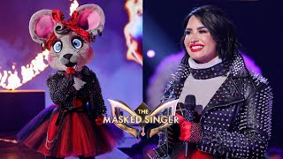 The Masked Singer  Demi Lovato  Performances and Reveal [upl. by Harshman508]