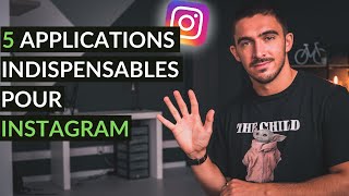 APPLICATION POUR INSTAGRAM  5 OUTILS QUE JUTILISE AU QUOTIDIEN [upl. by Nnylrebma]