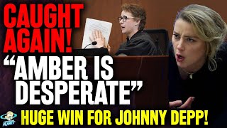 HUGE WIN For Johnny Depp DESPERATE Amber Heard Caught LYING AGAIN to Court amp Settles w Crewmember [upl. by Jenesia683]