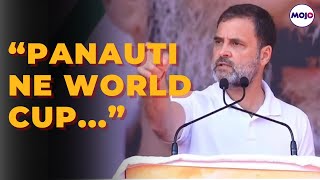 Rahul Gandhis Panauti Jibe at PM Modi for World Cup Final amp Indias Defeat [upl. by Asatan]