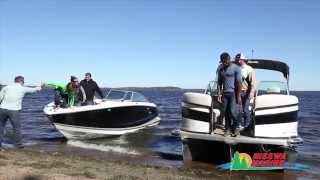 Premier Pontoon PTX vs Runabout [upl. by Dahs]