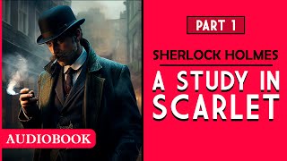 A Study In Scarlet A Sherlock Holmes Story  Part 1 AUDIOBOOK [upl. by Rachel530]