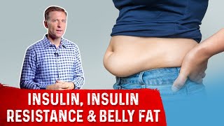 How Insulin Works – Insulin Resistance amp Belly Fat Simplified by DrBerg [upl. by Westphal]