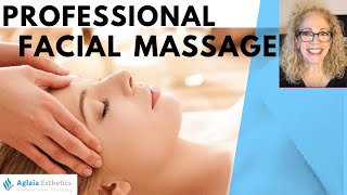 PROFESSIONAL FACE amp DECOLLETE MASSAGE TECHNIQUES [upl. by Lockwood]