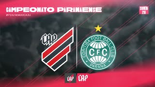 Athletico Paranaense x Coritiba  Paranaense Sub20  TRANSMISSÃO EM ÁUDIO [upl. by Calisa]