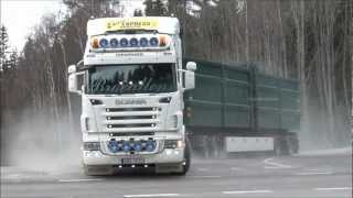 Scania R500 \8 Sound Brovallens [upl. by Illom]