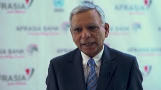 AfrAsia Bank Sustainability Summit 2019  Interview Sanjiv Bhasin [upl. by Yelsnia]