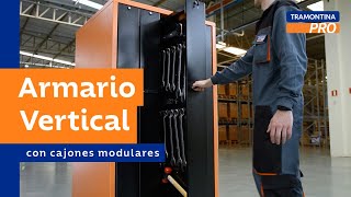 Sepa cómo ordenar tu taller con el armario para herramientas Vertical System  Tramontina PRO [upl. by Dorcas]