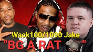 Wack100  1090 Jake Work Together To Exposes BG As A Rat 🐀 cashmoneyrecords [upl. by Brittney]