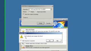 CDBurnerXP  Apagando DVDRW [upl. by Notsnhoj]