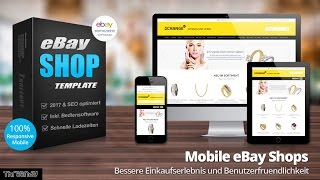 Mobile eBay Shop Template 2017 optimiert [upl. by Sadoc544]