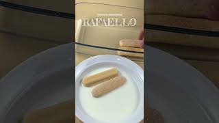 Tiramisu Raffaello shorts shortsvideo reels top asmr recept cookies cake chocolate [upl. by Ylra]