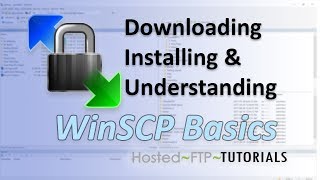 How to Use WinSCP Tutorial  downloading installing and understanding WinSCP [upl. by Greenman]