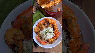 Smoked Gumbo with Shrimp Sausage and King Crab Legs [upl. by Eenot]