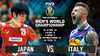 Italy vs Japan  Highlights  Mens World Championship 2018 [upl. by Regor629]