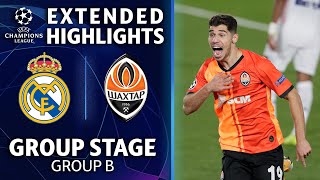 Real Madrid vs Shakhtar Donetsk Extended Highlights  UCL on CBS Sports [upl. by Tung]