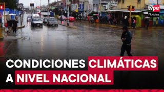 Senamhi estas son las condiciones climáticas a nivel nacional [upl. by Nitsirc]