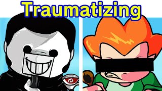 Friday Night Funkin Traumatizing Web Tales  SoupAvi Mickey Mouse ShedMov etc FNF ModHorror [upl. by Teirtza]