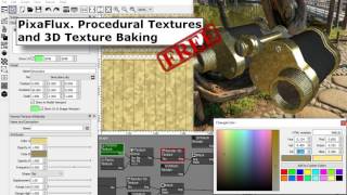 Powerful PBR Texture Composer  PixaFlux [upl. by Hanley]