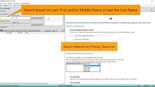 Search USPTO Patents by Examiner [upl. by Lakym]