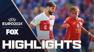 Spain vs Croatia Highlights  UEFA Euro 2024 [upl. by Anne954]