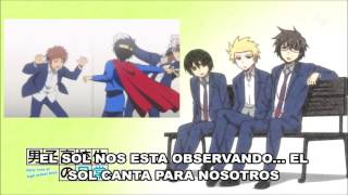 Danshi Koukousei No Nichijou ending Fandub Latino [upl. by Enaffit731]