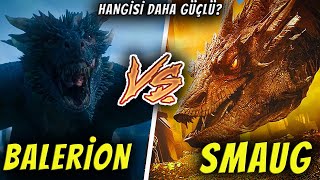 Balerion VS Smaug  Kim Kazanır  House Of The Dragon  Rings Of Power [upl. by Yasmine]