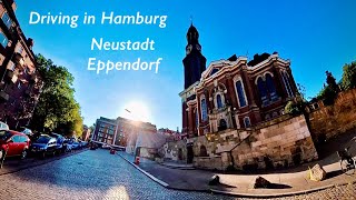 Driving in Hamburg Neustadt ➡️ Eppendorf4K [upl. by Proudfoot]