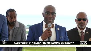 USVI  PUBLIC WORKS  BYPASS  Aloy Wenty Nielsen Road Naming Ceremony 5 21 2024 [upl. by Elamor]