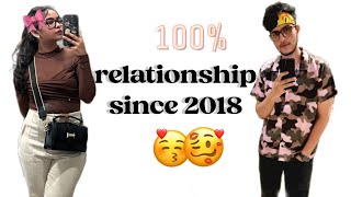 Nischay Malhan and Ruchika Rathore are in a relationship since 2018❤️ruchikarathoretriggeredinsaan [upl. by Ennayd]