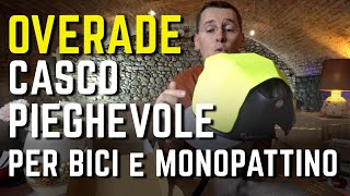 OVERADE PLIXI CASCO PIEGHEVOLE e BLINXI LUCE EMERGENZA per BICI e MONOPATTINO [upl. by Philoo]