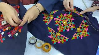 Balochi Embroidery  handmade crafts  balochi doch  artisans  womens  DOCH [upl. by Molohs]